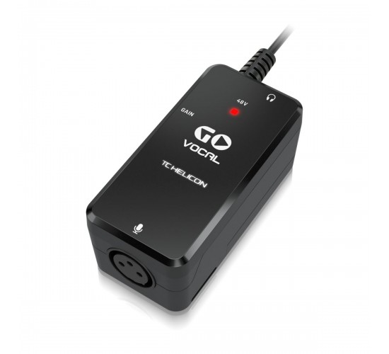 TC Helicon Go Vocal микрофонный предусилитель для мобильных устройств