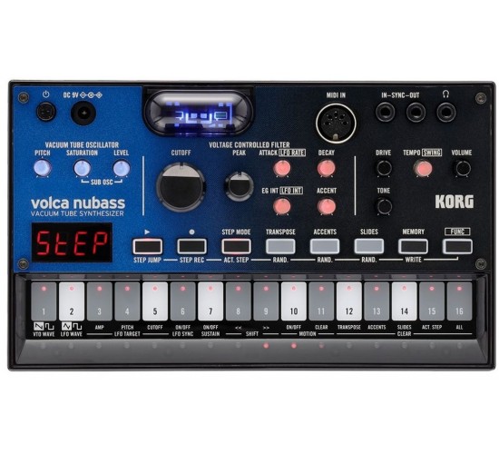 Korg volca nubass аналоговая бас-машина