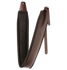 Stagg SLPL-BUCKLE BRW гитарный кожаный ремень, коричневый