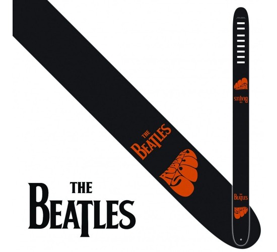Perri's P25TB-6078 THE BEATLES 2.5" STRAP-RUBR кожаный ремень