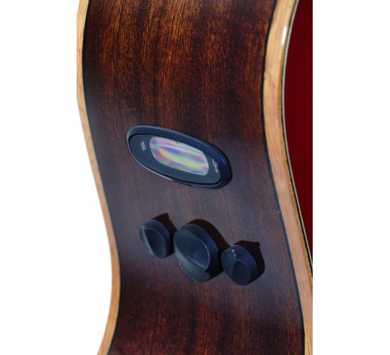 Fender Newporter Classic HRM PF акустическая гитара, цвет красный USED