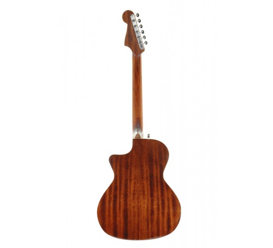 Fender Newporter Classic HRM PF акустическая гитара, цвет красный USED