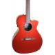 Fender Newporter Classic HRM PF акустическая гитара, цвет красный USED