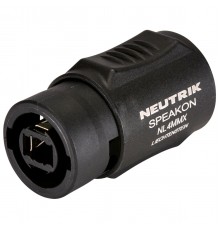 Neutrik NL4MMX переходник Speakon-Speakon, 4-х контактный, («бочонок»)