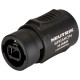 Neutrik NL4MMX переходник Speakon-Speakon, 4-х контактный, («бочонок»)