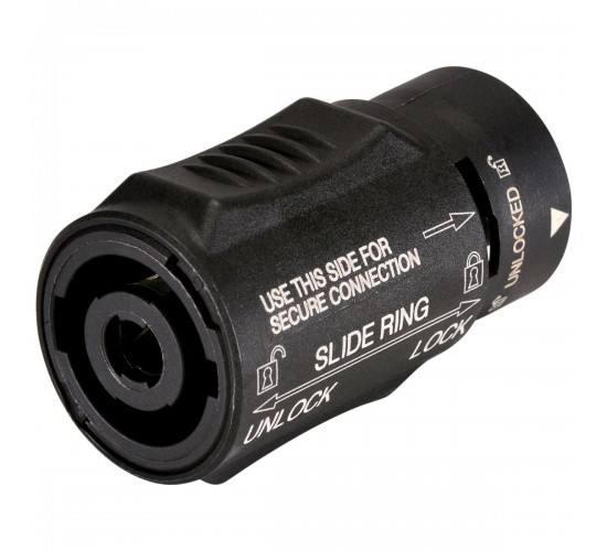 Neutrik NL4MMX переходник Speakon-Speakon, 4-х контактный, («бочонок»)