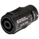 Neutrik NL4MMX переходник Speakon-Speakon, 4-х контактный, («бочонок»)