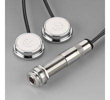 Schaller Oyster 10/83 Звукосниматель внутренний, 2 датчика, гнездо, никель