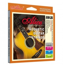 Alice AW436P-XL Комплект струн для акустической гитары, фосфорная бронза, 10-47
