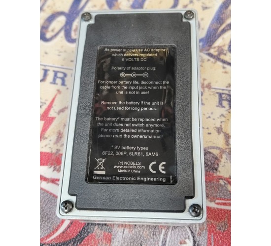 Nobels DT-1 гитарная педаль дисторшн USED