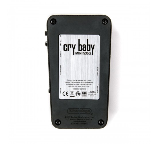 Dunlop CBM535Q Crybaby Q Mini Педаль эффектов - вау-вау
