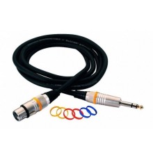 Rockcable RCL30383 D6 F Кабель XLR(F) -джек 1/4, 3 метра