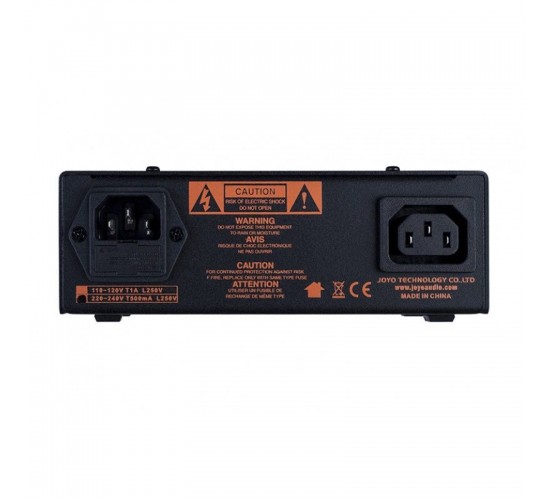 Joyo JP-04 Блок питания для педалей эффектов, 7х9В+1х12/18В