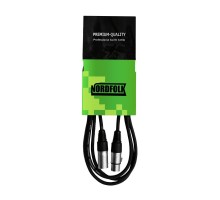 NordFolk NMC9/15M кабель микрофонный XLR(F) <=> XLR(M), Ø 6 мм, 15 метров