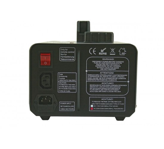 Involight FM900 Генератор дыма, 900Вт, проводной и беспроводной пульт ДУ