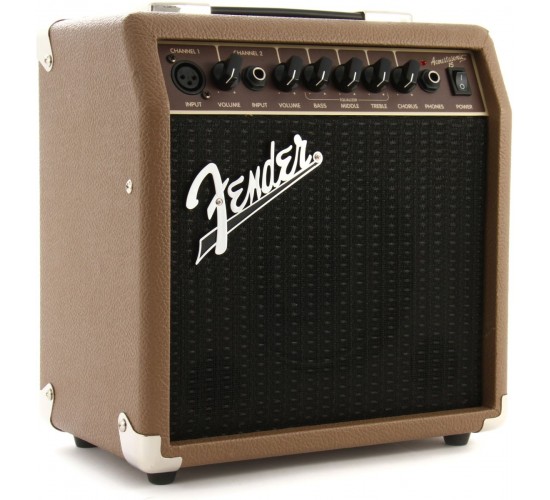 Fender Acoustasonic 15 Combo комбоусилитель для акустической гитары