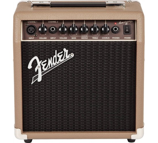 Fender Acoustasonic 15 Combo комбоусилитель для акустической гитары