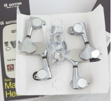 Gotoh GB-707, колки для бас-гитары, 2+2, хром