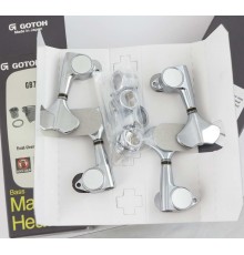 Gotoh GB-707, колки для бас-гитары, 2+2, хром