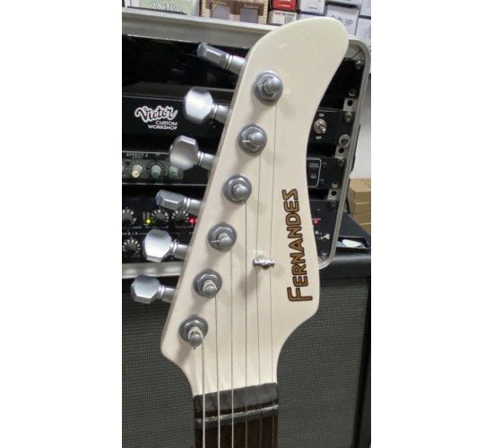 Fernandes JG-80IM электрогитара, цвет белый Япония USED