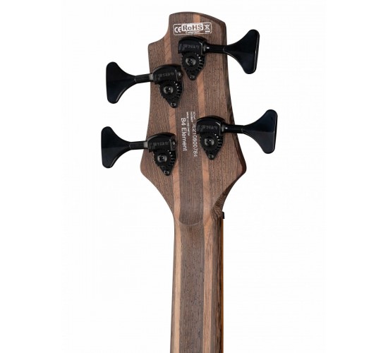 Cort B4 Element OPTB Artisan Series Бас-гитара, цвет чёрный