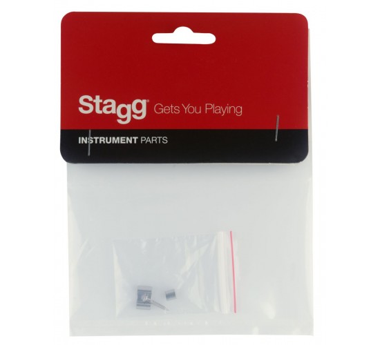 Stagg SP-SRET-V CH ритейнер для струн, для электрогитар, винтажный стиль, цвет хром