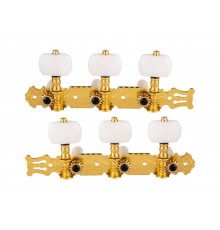 Alice AO-020V1P Комплект колковой механики на планке, позолоченный