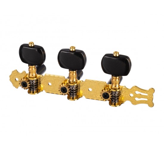 Alice AO-020V3P Комплект колковой механики для классической гитары, позолоченный