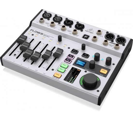 Behringer FLOW 8 цифровой микшер, 8 каналов