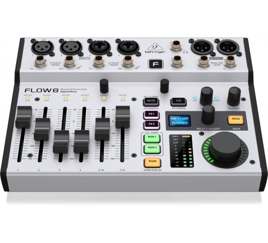 Behringer FLOW 8 цифровой микшер, 8 каналов
