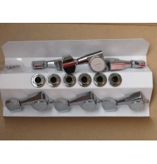 Gotoh SG381-07 колки, хром, 6 в линию, реверсные