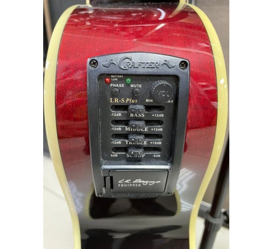 Crafter GCL80/RS электроакустическая гитара, Корея USED