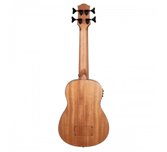Cascha HH-2175 Укулеле бас со звукоснимателем, с чехлом, цвет натуральный