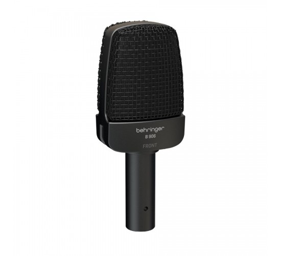 Behringer B 906 динамический микрофон с переключателем: НЧ фильтр , подъем ВЧ, линейная АЧХ