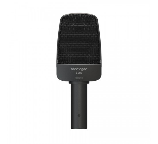 Behringer B 906 динамический микрофон с переключателем: НЧ фильтр , подъем ВЧ, линейная АЧХ