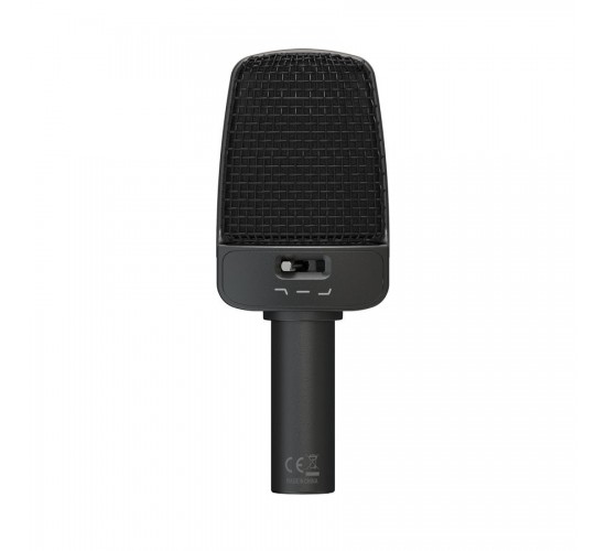 Behringer B 906 динамический микрофон с переключателем: НЧ фильтр , подъем ВЧ, линейная АЧХ