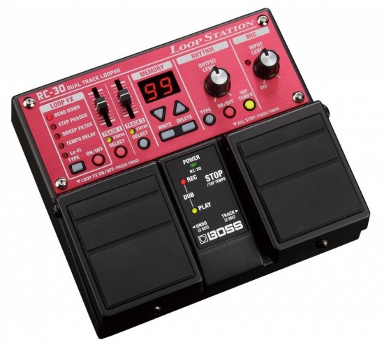 Boss RC-30 двухтрековая лупер станция