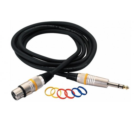 Rockcable RCL 30383 D7 F BA Кабель балансный XLR (F) - джек стерео, 3 м