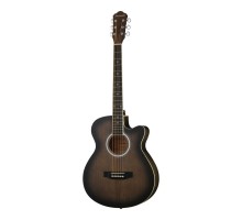Naranda HS-4040-TBS Акустическая гитара, с вырезом, коричневый санберст