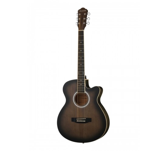 Naranda HS-4040-TBS Акустическая гитара, с вырезом, коричневый санберст