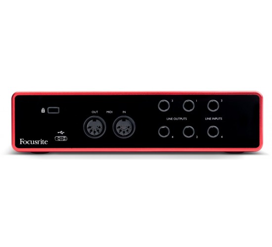 FOCUSRITE Scarlett 4I4 3RD GEN аудио интерфейс USB, 4 входа/4 выхода