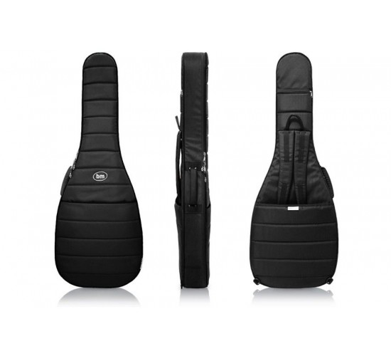 Bag&Music BM1068 SEMI Acoustic PRO чехол для полуакустической гитары, полужесткий (черный)