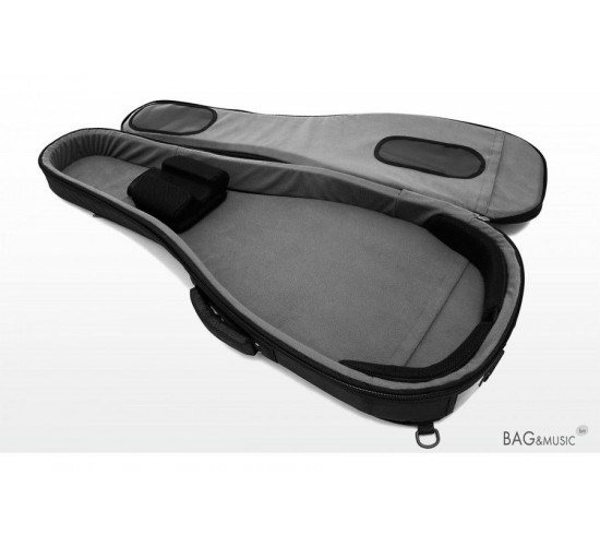 Bag&Music BM1068 SEMI Acoustic PRO чехол для полуакустической гитары, полужесткий (черный)