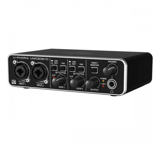Behringer UMC202HD аудиоинтерфейс