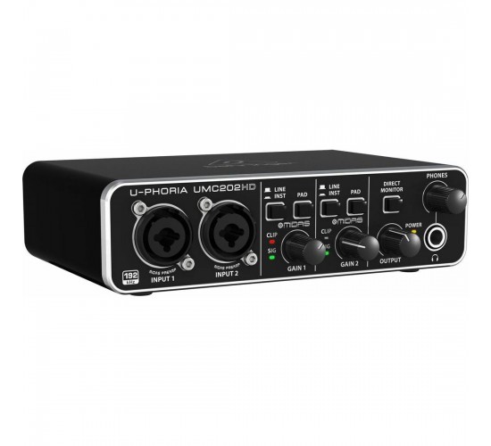 Behringer UMC202HD аудиоинтерфейс