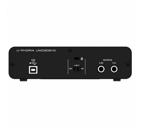 Behringer UMC202HD аудиоинтерфейс