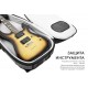 Bag&Music BM1105 Electro SLIM чехол для электрогитары, полужесткий, платиновый