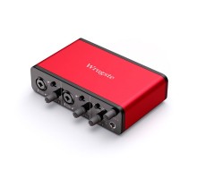 Wrugste GV-AR004 аудиоинтерфейс USB, 2 входа (комбинированные XLR/Jack)/2 выхода