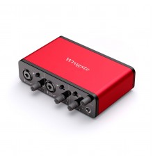 Wrugste GV-AR004 аудиоинтерфейс USB, 2 входа (комбинированные XLR/Jack)/2 выхода