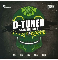 Galli DB5R Комплект струн для 5ти струнной бас-гитары, DROP BASS
